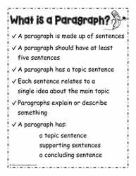 Poster on Paragraphs